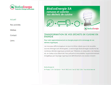 Tablet Screenshot of bioecoenergie.ch